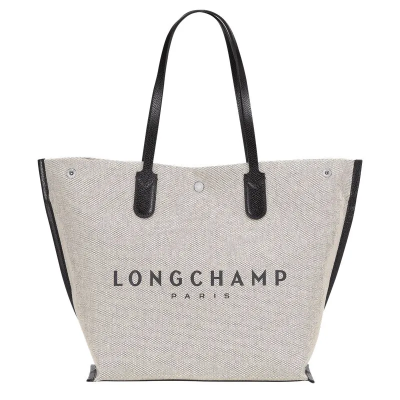 Essential L Tote bag Ecru - Canvas