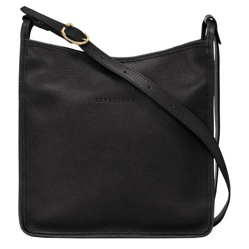Le Foulonné M Crossbody bag Black - Leather