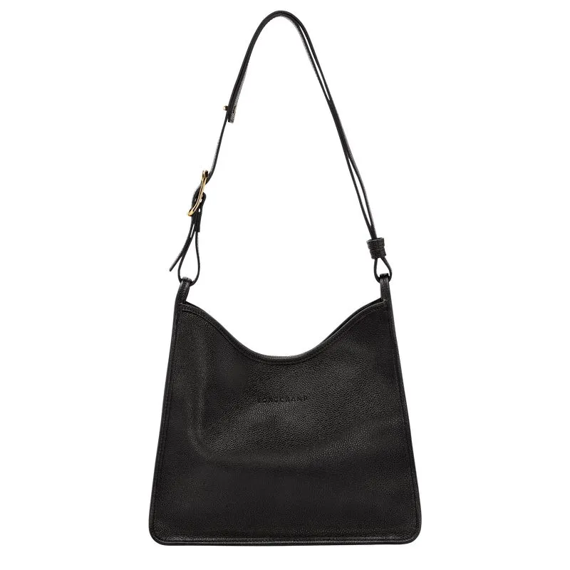 Le Foulonné M Hobo bag Black - Leather