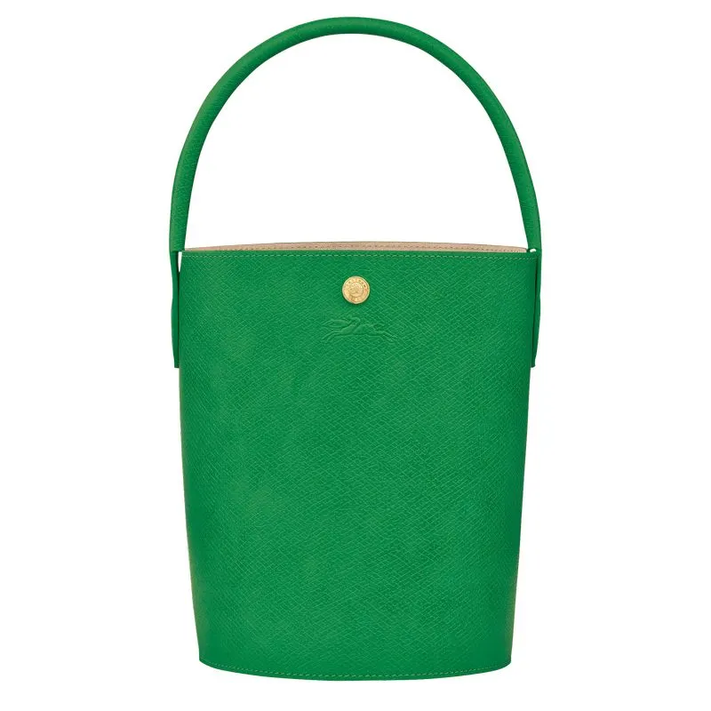 Épure S Bucket bag Green - Leather