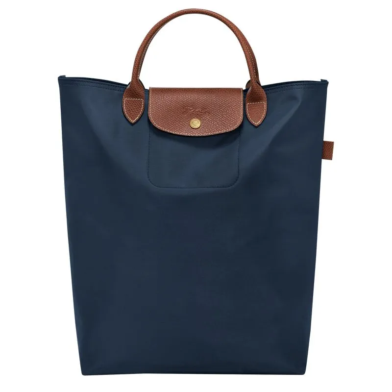 Le Pliage Original M Tote bag Navy - Canvas