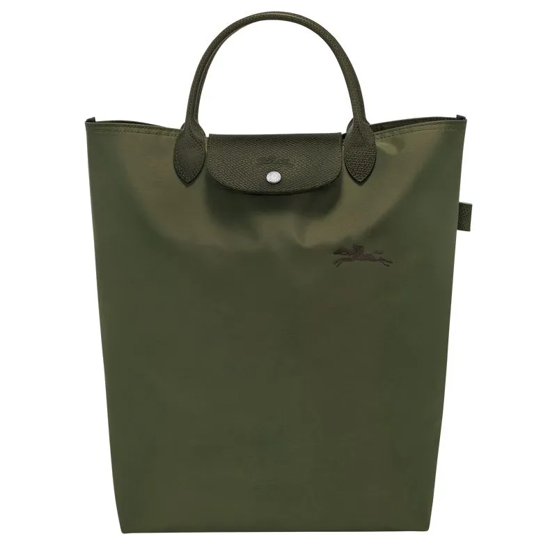 Le Pliage Green M Tote bag Forest - Canvas