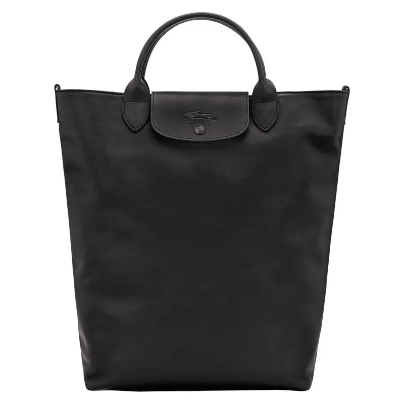 Le Pliage Xtra M Tote bag Black - Leather