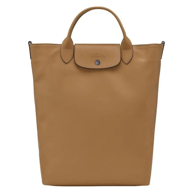 Le Pliage Xtra M Tote bag Tobacco - Leather