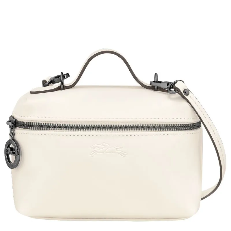 Le Pliage Xtra XS Vanity Ecru - Leather