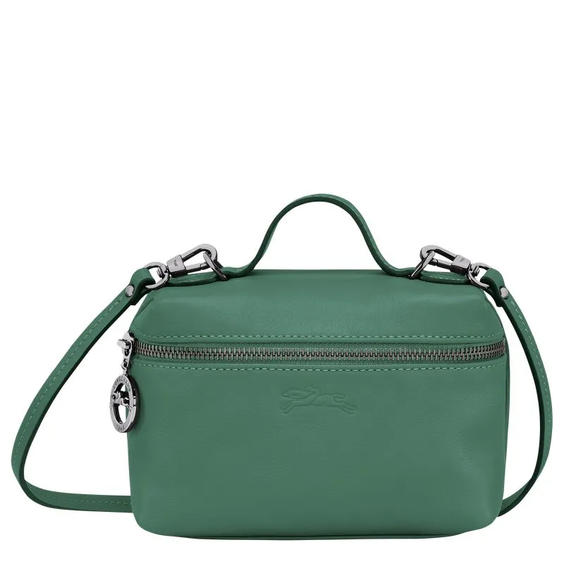 Le Pliage Xtra XS Vanity Sage - Leather