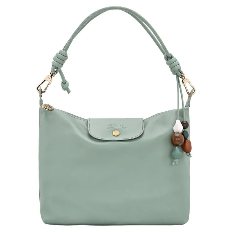 Le Pliage Xtra M Hobo bag Celadon - Leather