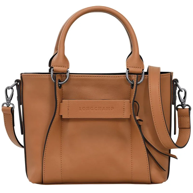 Longchamp 3D S Handbag Natural - Leather