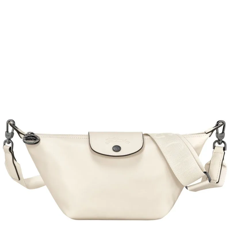 Le Pliage Xtra XS Crossbody bag Ecru - Leather