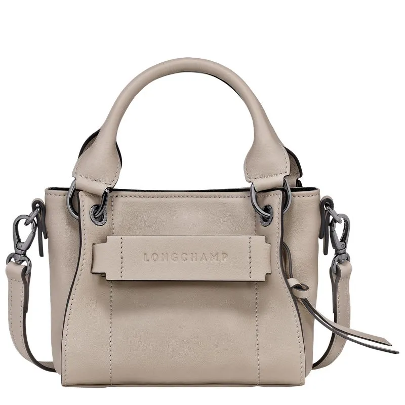 Longchamp 3D XS Handbag Clay - Leather
