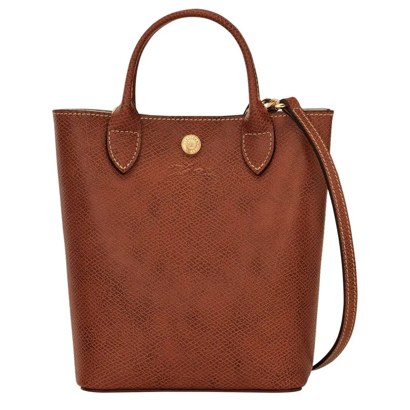 Épure XS Tote bag Brown - Leather