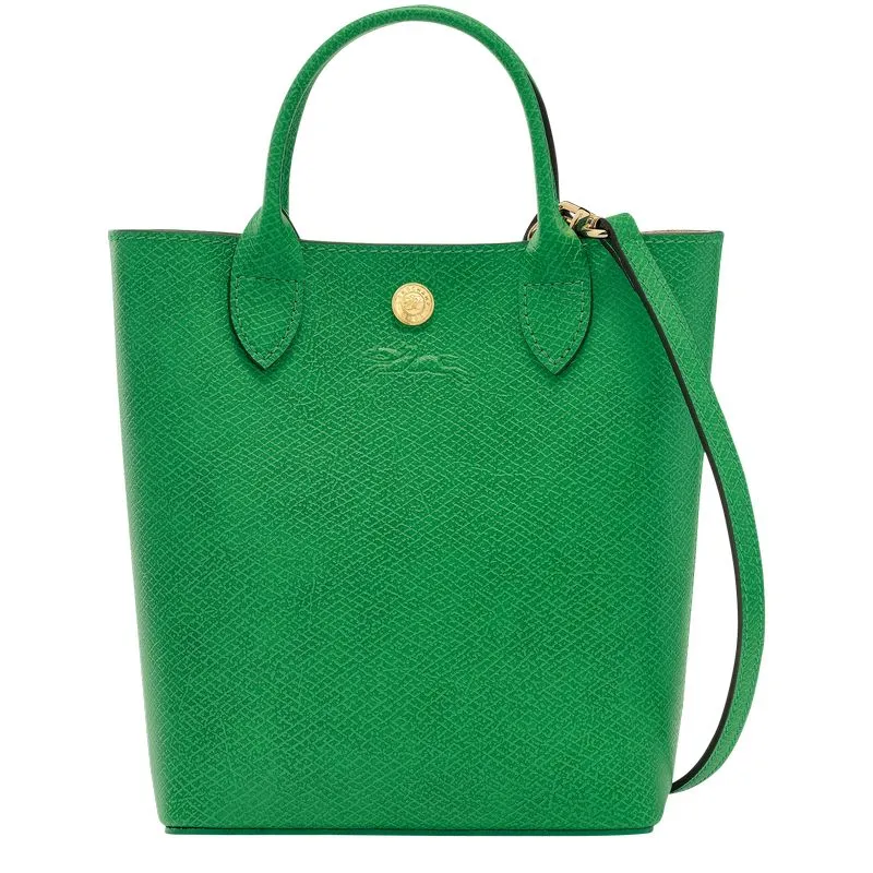 Épure XS Tote bag Green - Leather