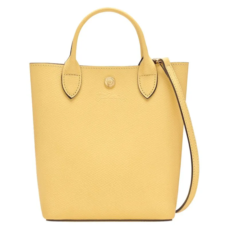 Épure XS Tote bag Yellow Chick - Leather