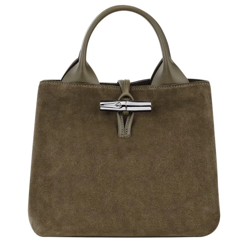 Le Roseau S Handbag Olive - Leather