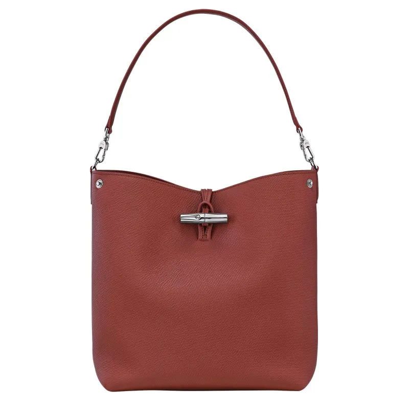 Le Roseau M Shoulder bag Chestnut - Leather
