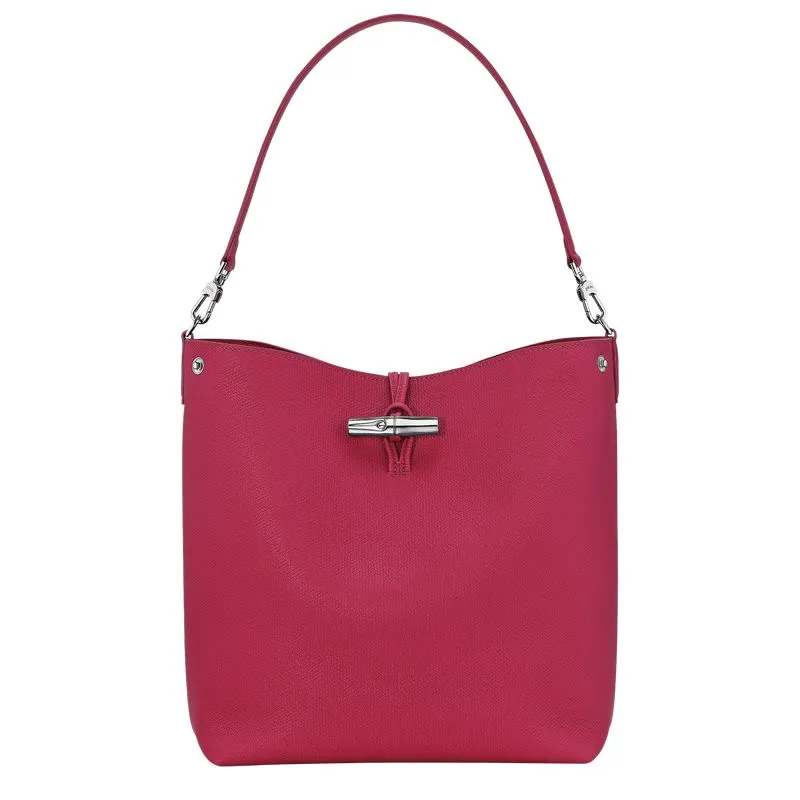 Le Roseau M Shoulder bag Beetroot - Leather
