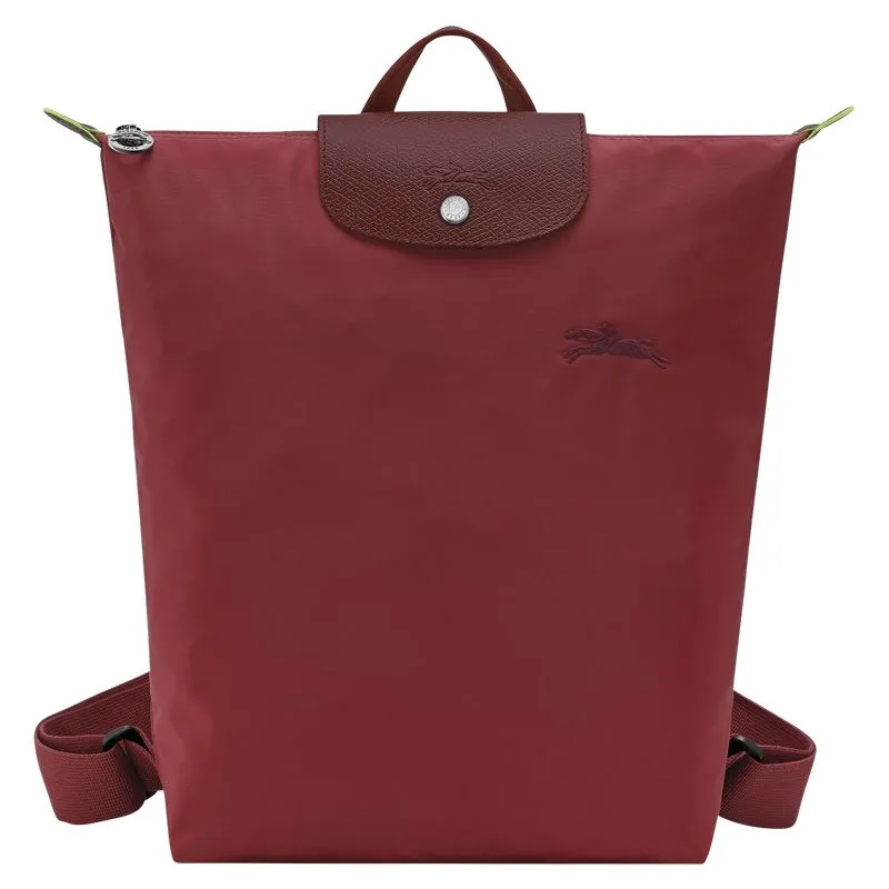 Le Pliage Green M Backpack Pomegranate - Canvas