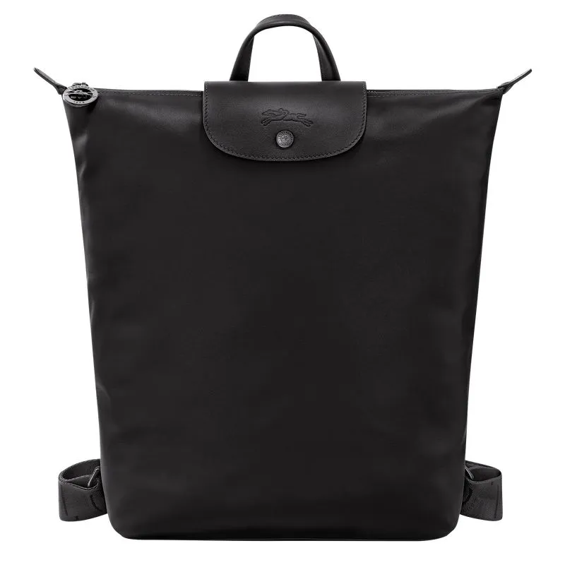 Le Pliage Xtra M Backpack Black - Leather