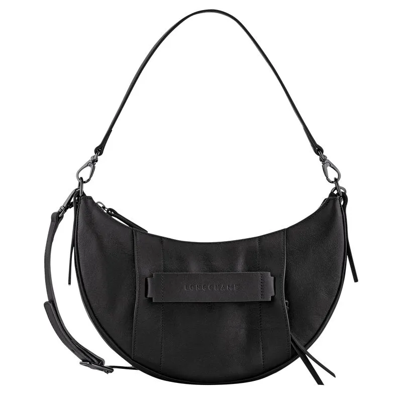 Longchamp 3D S Crossbody bag Black - Leather