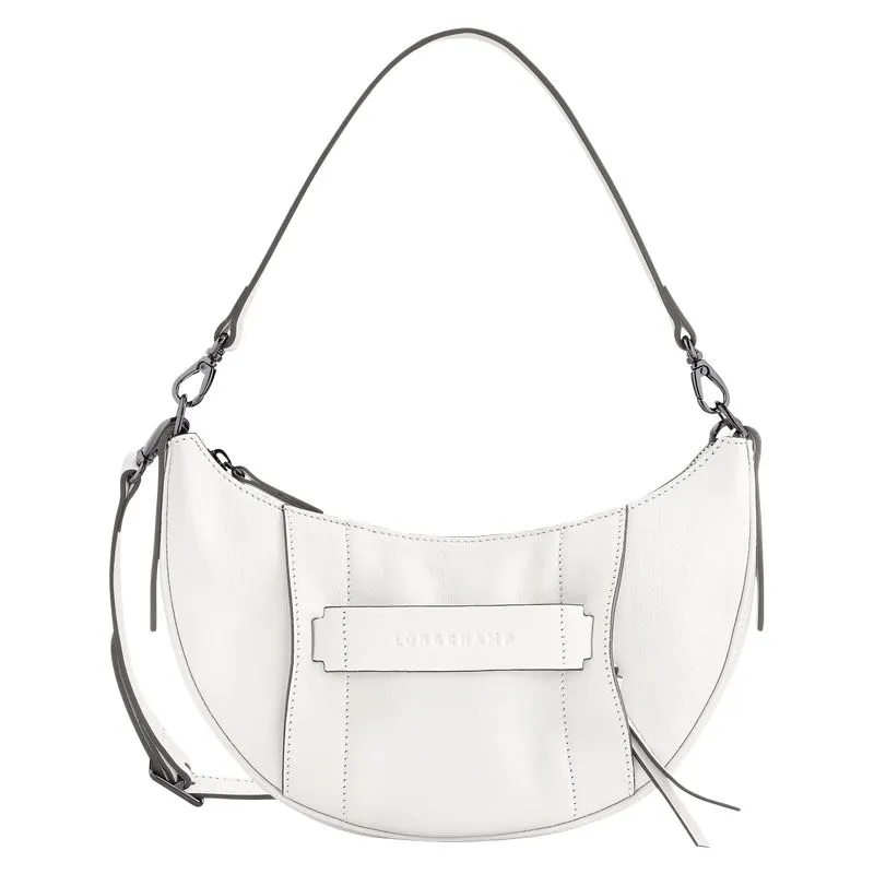 Longchamp 3D S Crossbody bag White - Leather