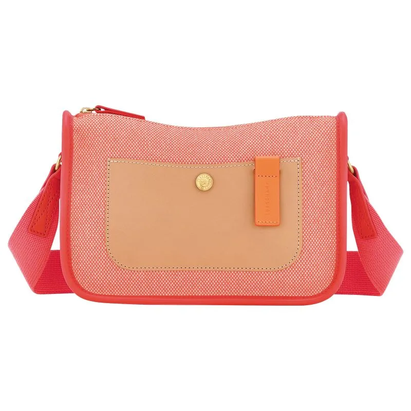 Le Foulonné S Crossbody bag Tomato - Canvas