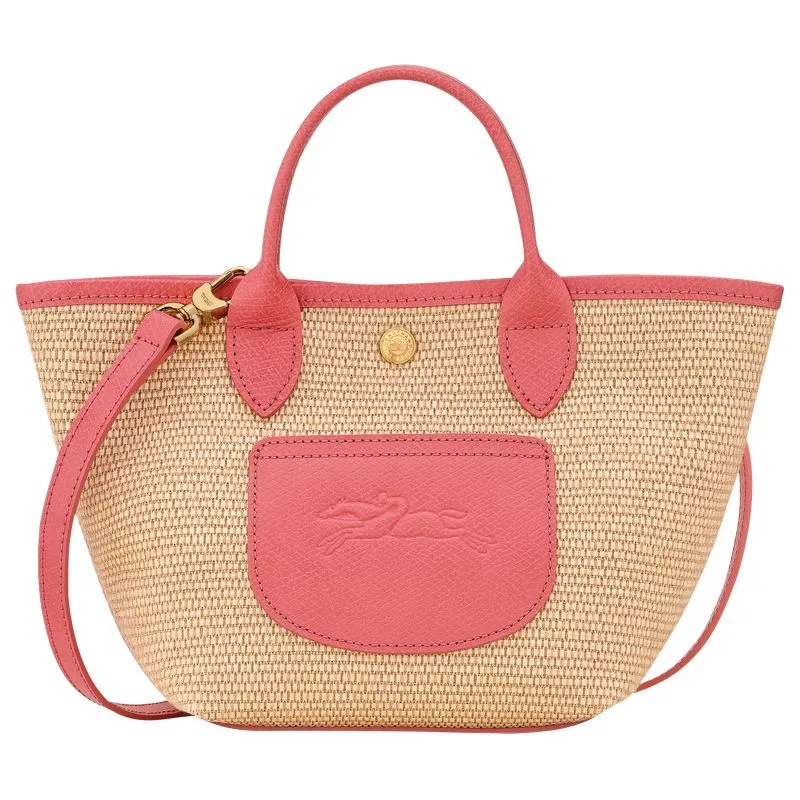Le Pliage Collection XS Basket bag Blush - Canvas