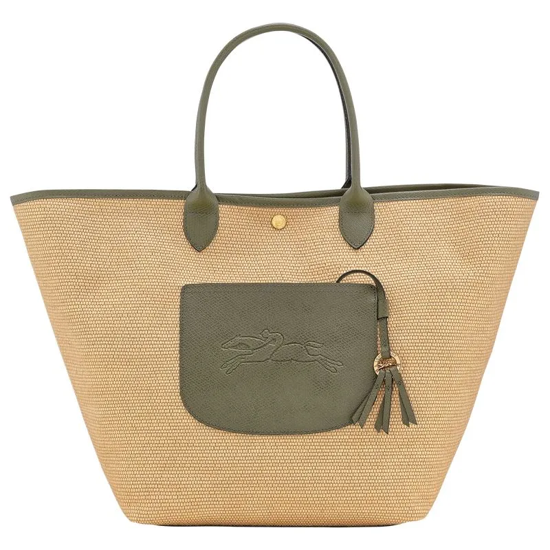 Le Pliage Collection L Basket bag Artichoke - Canvas