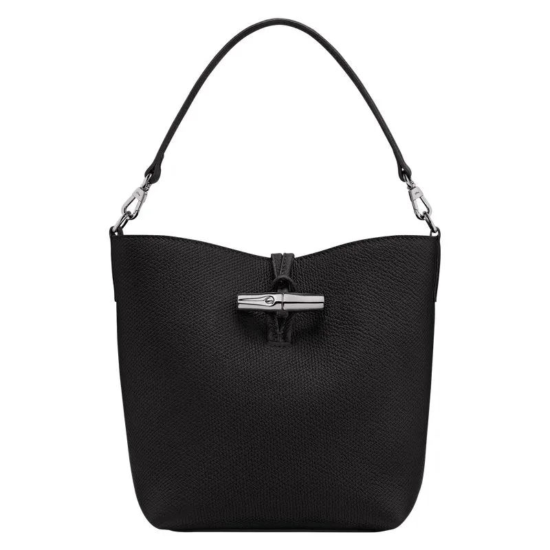 Le Roseau XS Bucket bag Black - Leather