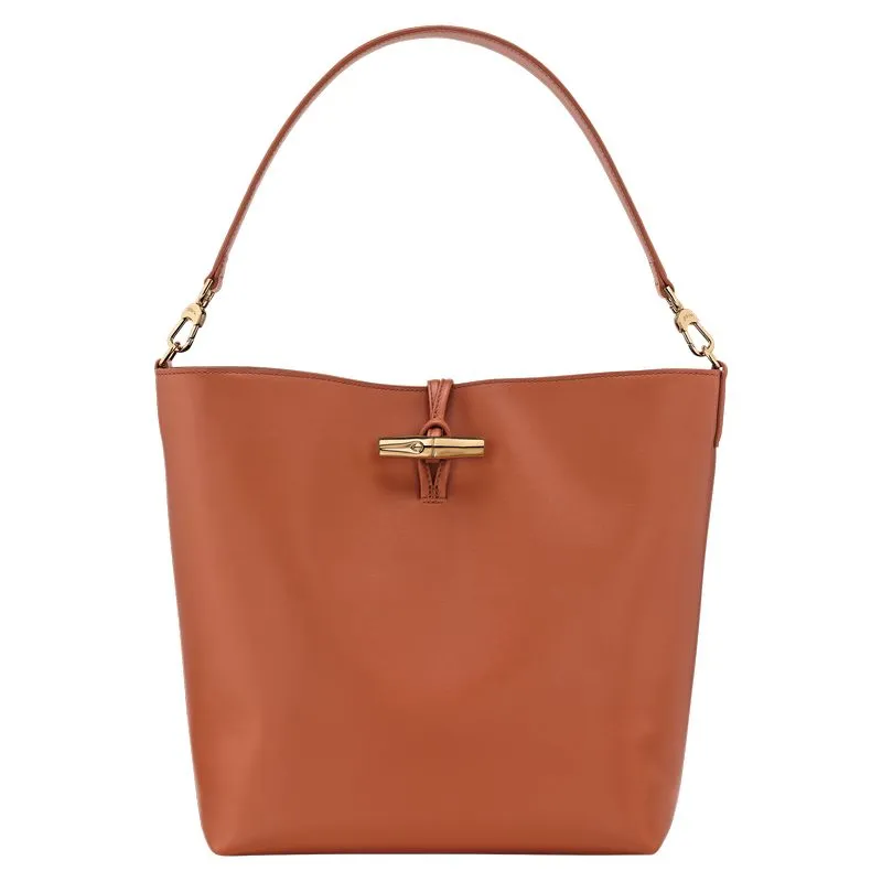 Le Roseau M Hobo bag Bark - Leather