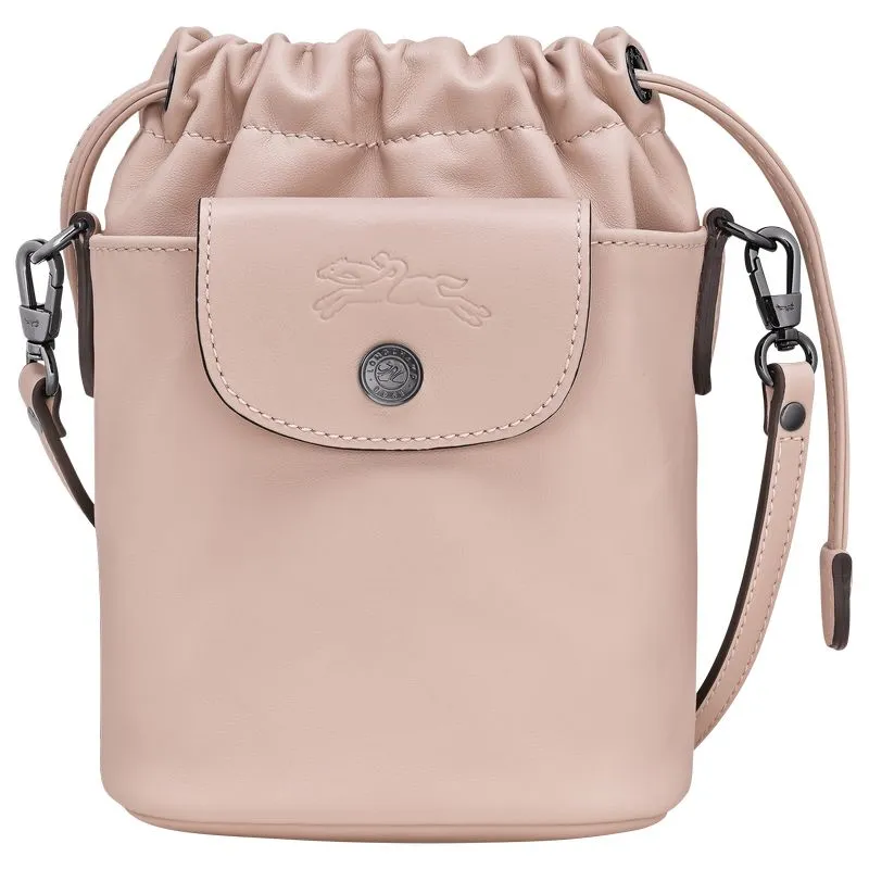 Le Pliage Xtra XS Bucket bag Nude - Leather