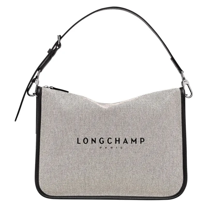 Essential L Hobo bag Ecru - Canvas