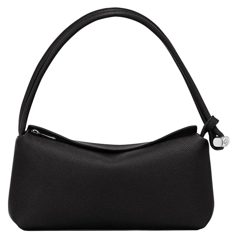 Le Roseau M Shoulder bag Black - Leather