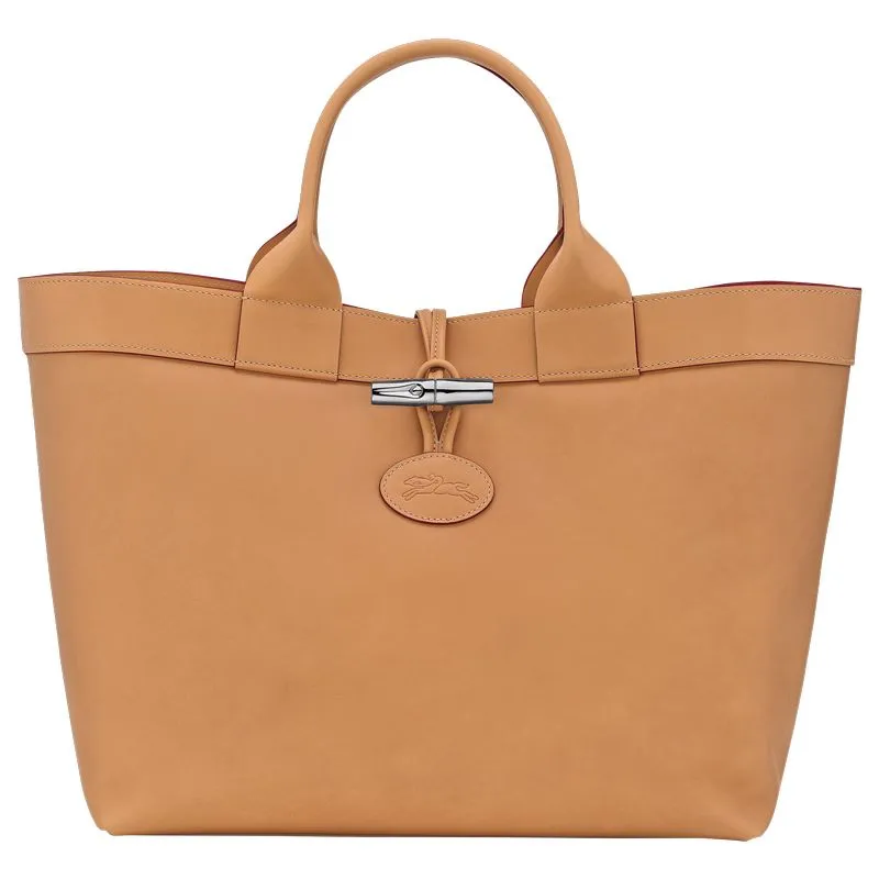 Le Roseau L Tote bag Vegetal - Leather