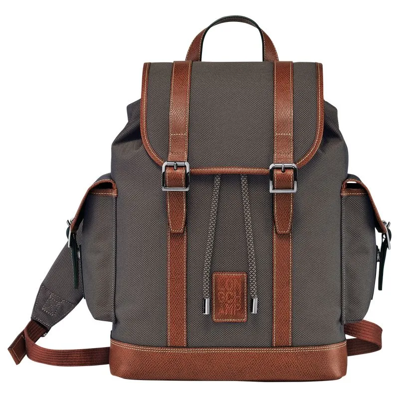Boxford Backpack Brown - Recycled canvas