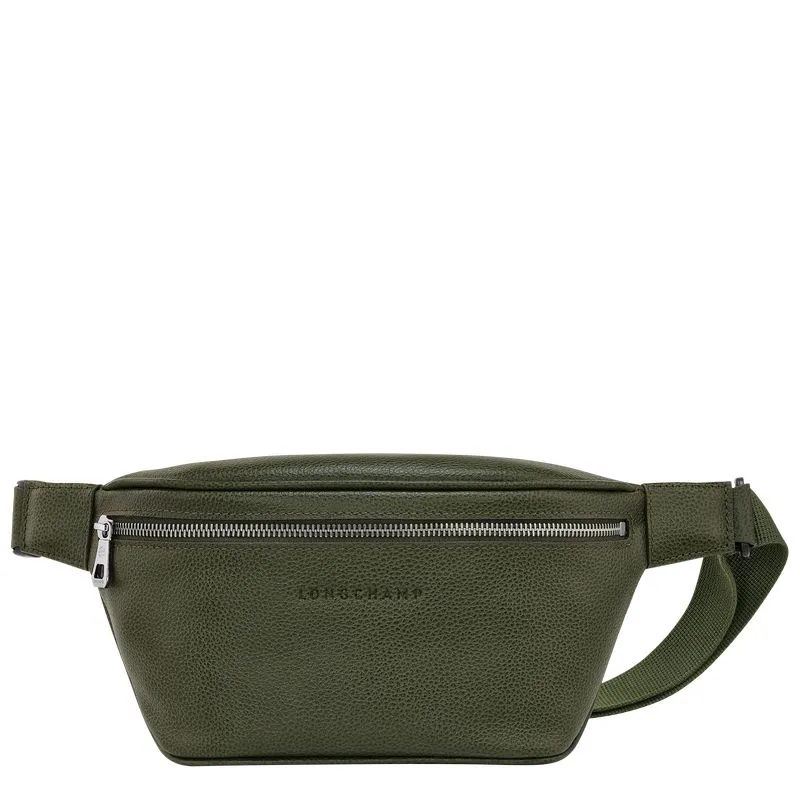 Le Foulonné M Belt bag Khaki - Leather