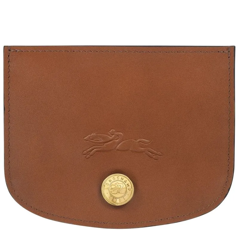 Épure Card holder Cognac - Leather
