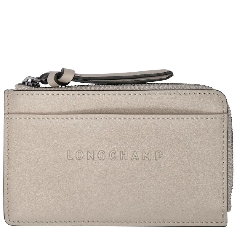 Longchamp 3D Card holder Clay - Leather