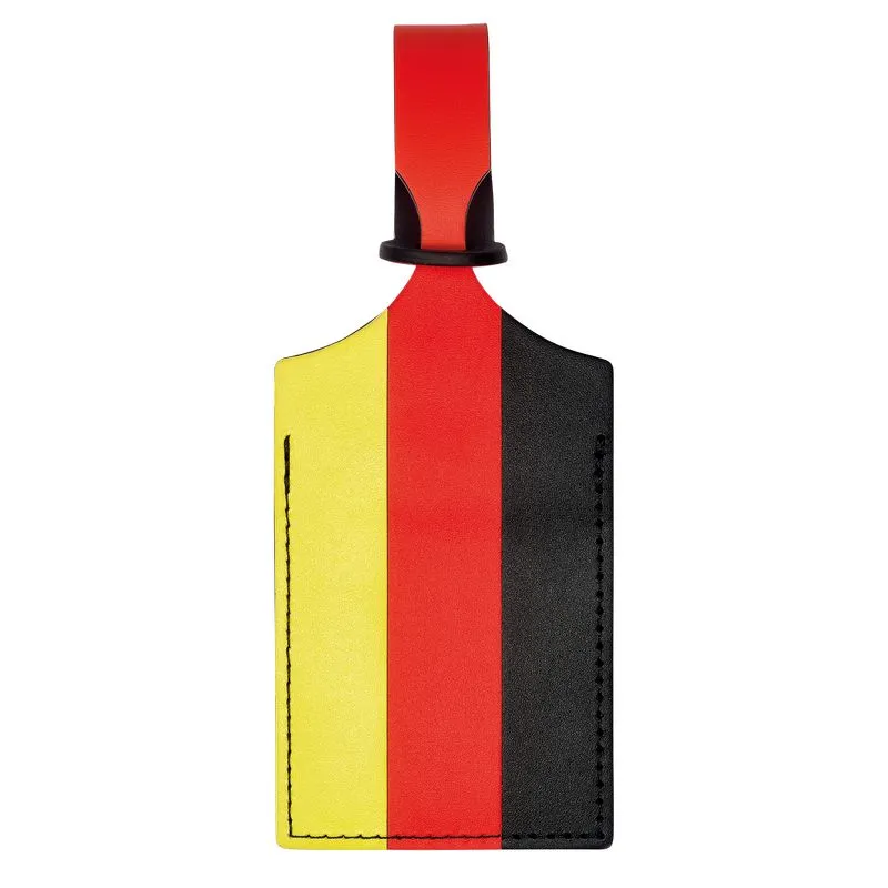 LGP Travel Luggage tag Black - Leather