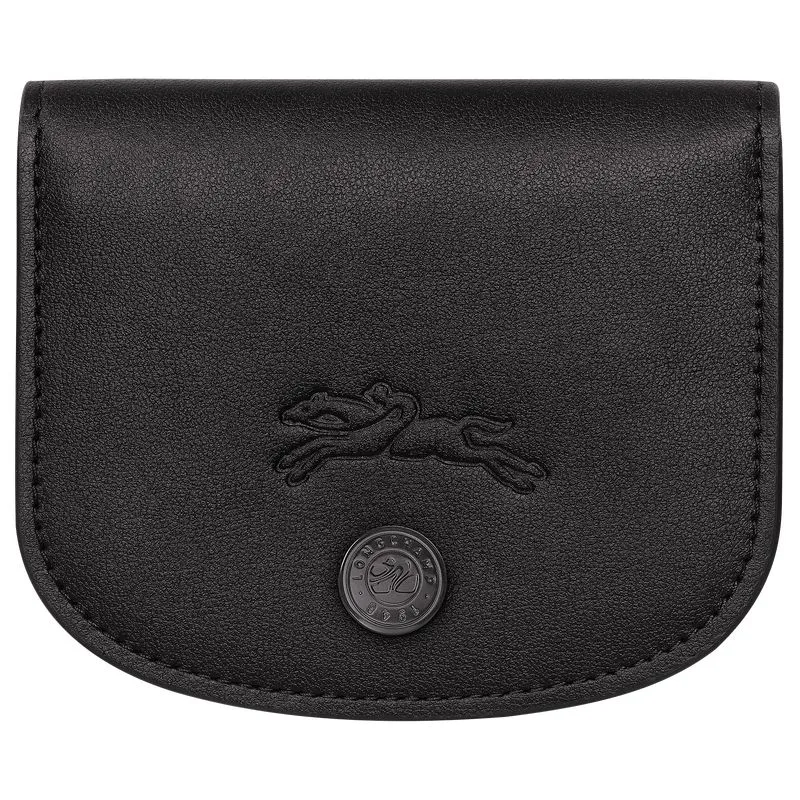 Le Pliage Xtra Card holder Black - Leather