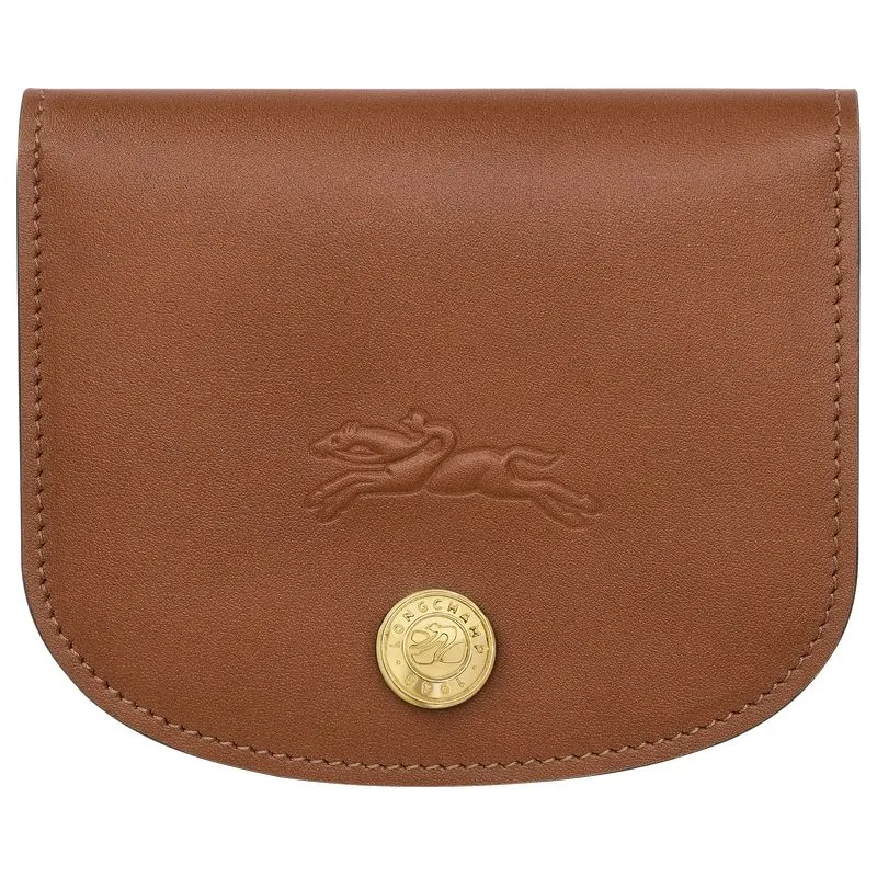 Épure Card holder Cognac - Leather