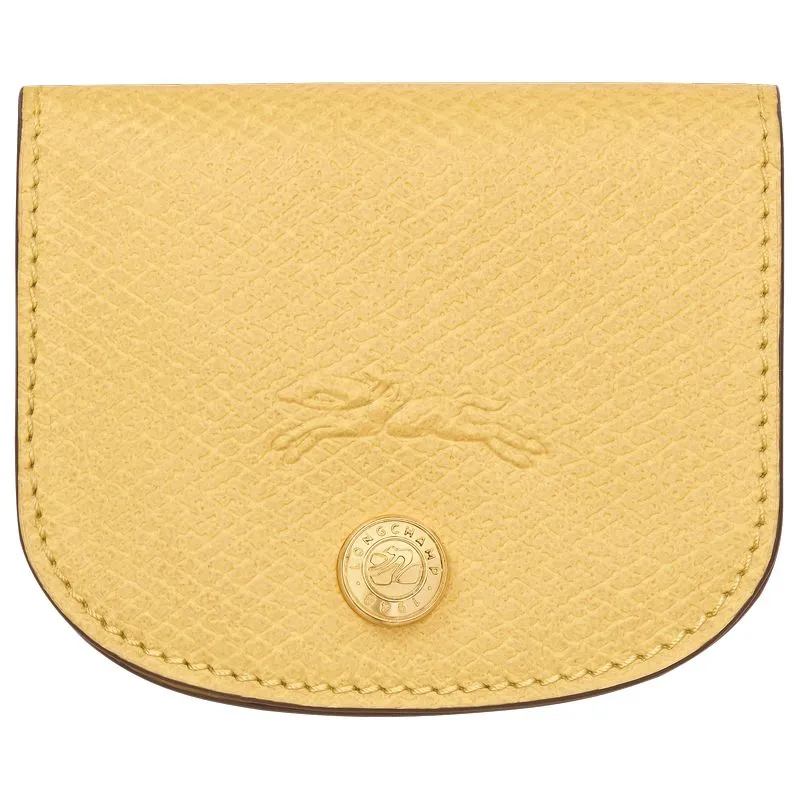 Épure Card holder Yellow Chick - Leather