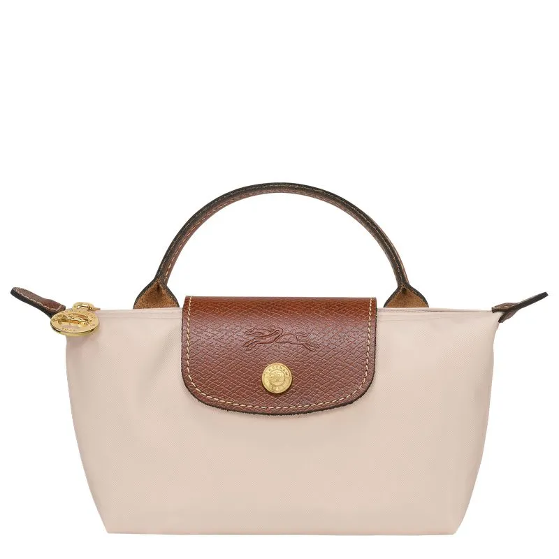 Le Pliage Original Pouch with handle Paper - Recycled canvas