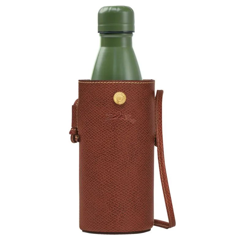 Épure Bottle holder Brown - Leather