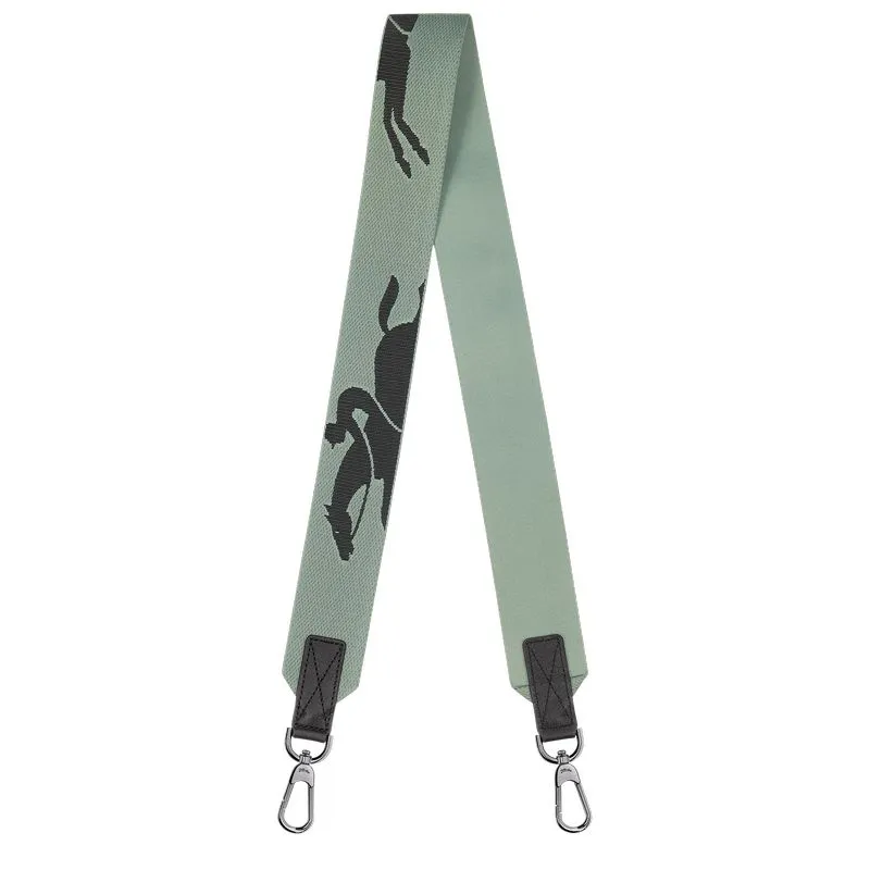 Longchamp 3D Shoulder strap Vervain - Canvas