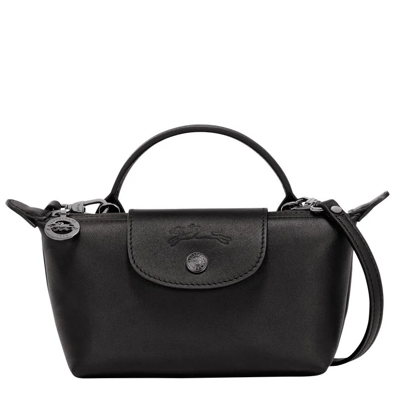 Le Pliage Xtra XS Pouch Black - Leather