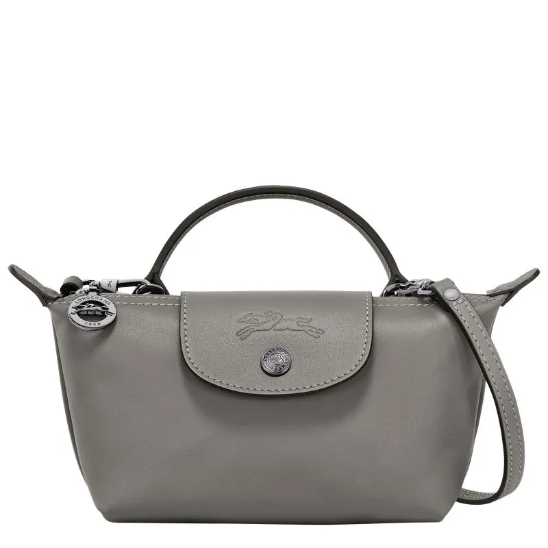 Le Pliage Xtra XS Pouch Turtledove - Leather