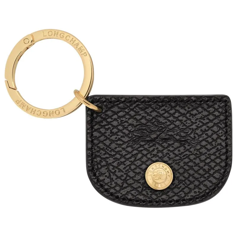 Épure Key ring Black - Leather