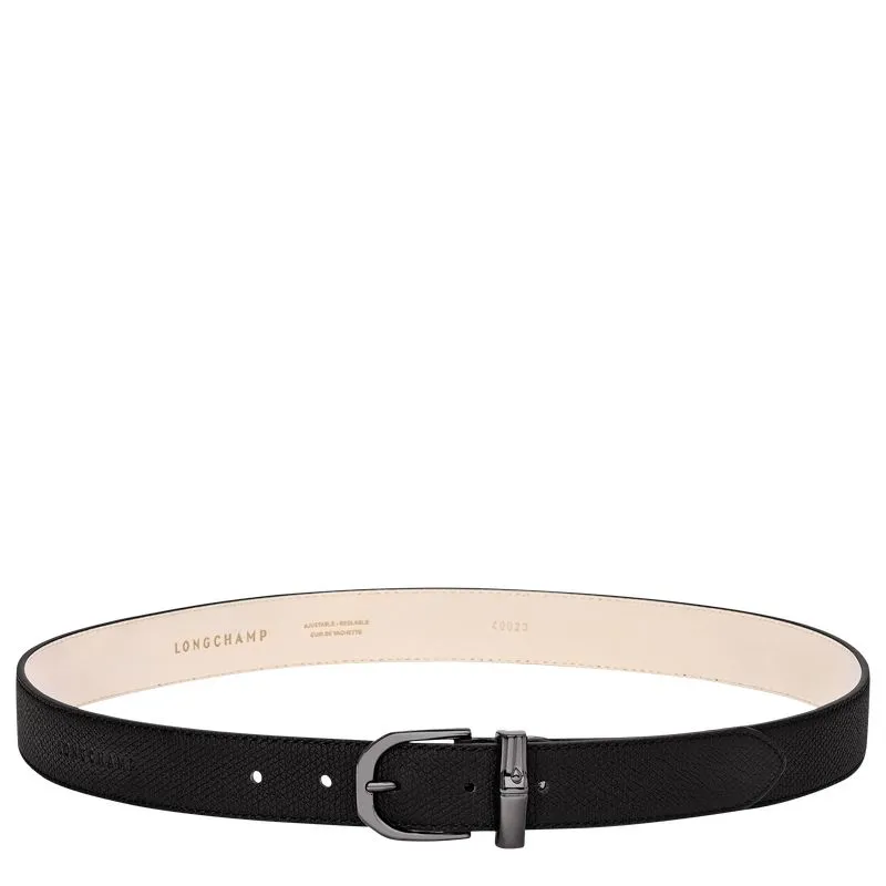 Le Roseau Ladies' belt Black - Leather