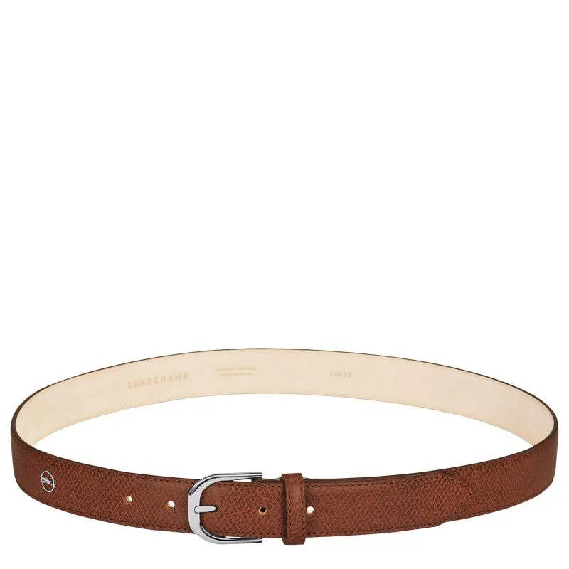 Le Pliage Ladies' Belt Cognac - Leather