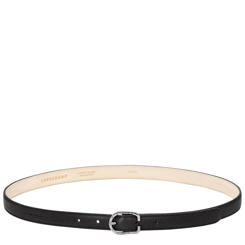 Le Foulonné Ladies' belt Black - Leather